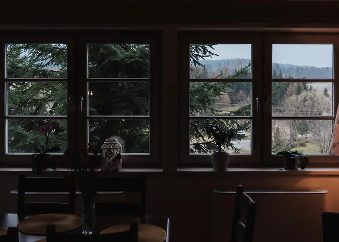 Kamienny Zakatek W Gorach Bystrzyckich, Zieleniec Sky, Czarna Gora Resort, Spalona Gasthof