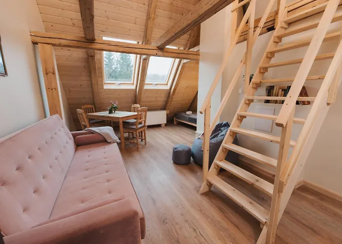 Kamienny Zakatek W Gorach Bystrzyckich, Zieleniec Sky, Czarna Gora Resort, Spalona Bystrzyca Kłodzka